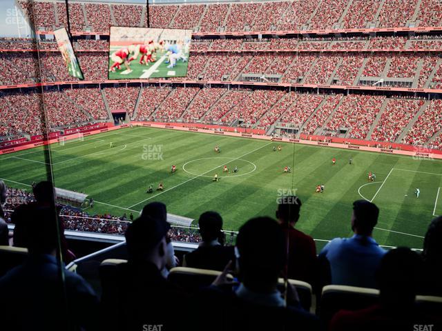 Levi's Stadium - Section Tower Suite 527 Seat View Levi's Stadium - Section Tower Suite 527 Seat View