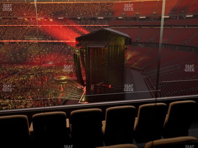 Levi's Stadium - Section Tower Suite 527 Seat View