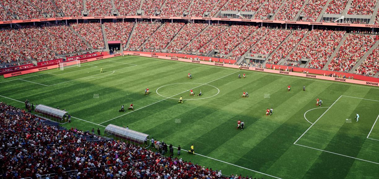 Levi's Stadium - Section Tower Suite 528 Seat View