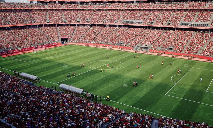 Levi's Stadium - Section Tower Suite 528 Seat View