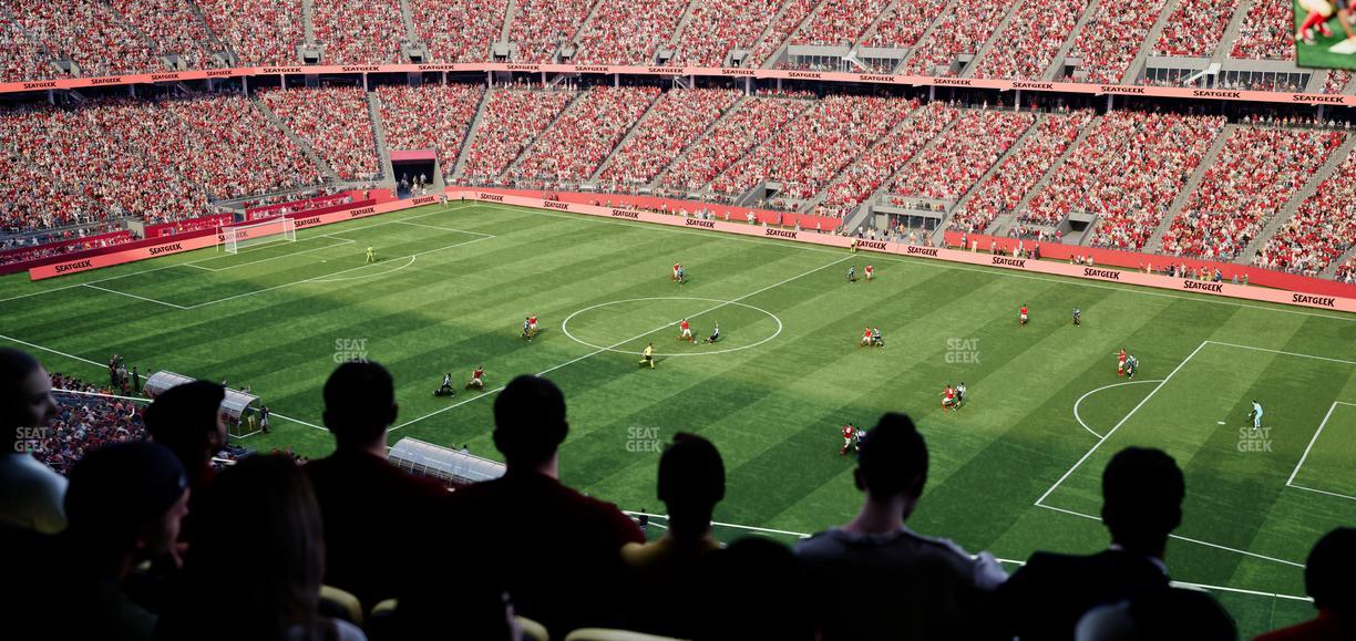 Levi's Stadium - Section Tower Suite 528 Seat View