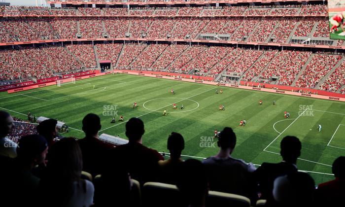 Levi's Stadium - Section Tower Suite 528 Seat View