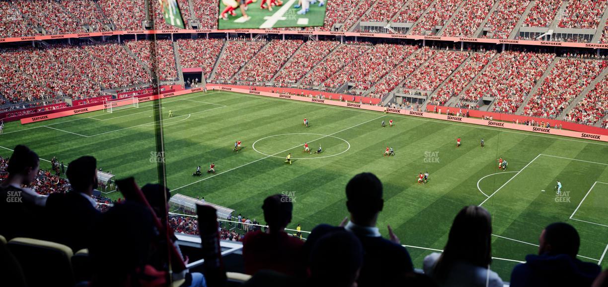 Levi's Stadium - Section Tower Suite 529 Seat View