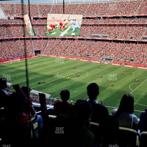 Levi's Stadium - Section Tower Suite 529 Seat View