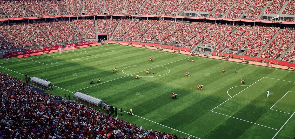 Levi's Stadium - Section Tower Suite 530 Seat View