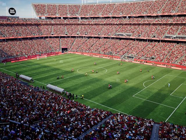 Levi's Stadium - Section Tower Suite 530 Seat View