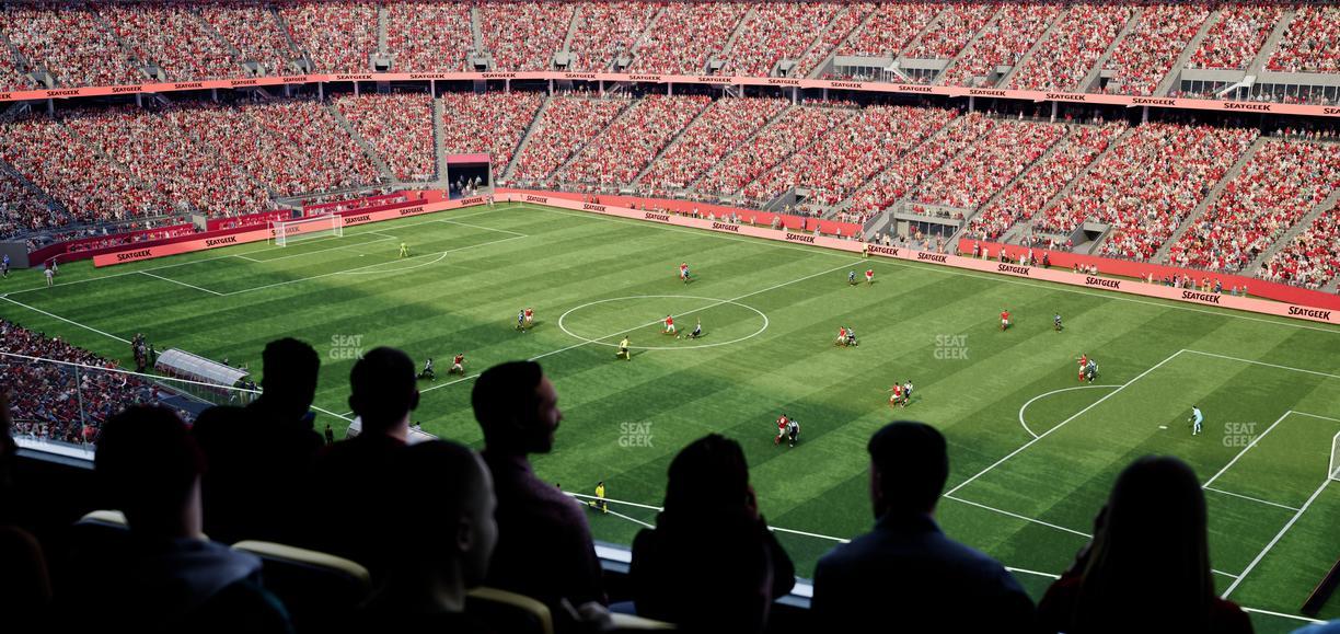 Levi's Stadium - Section Tower Suite 530 Seat View