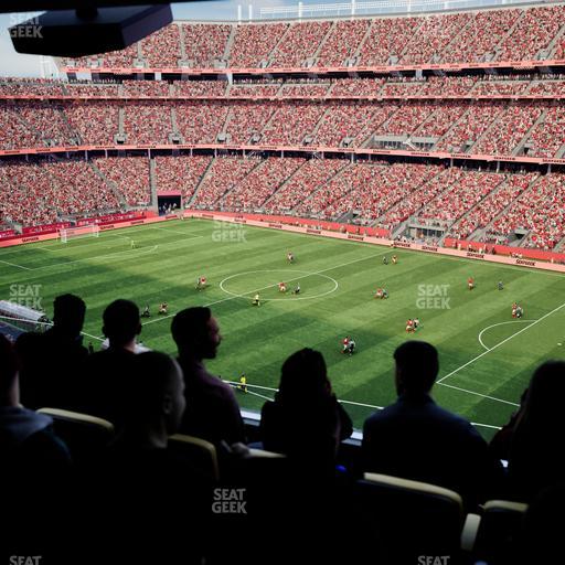 Levi's Stadium - Section Tower Suite 530 Seat View