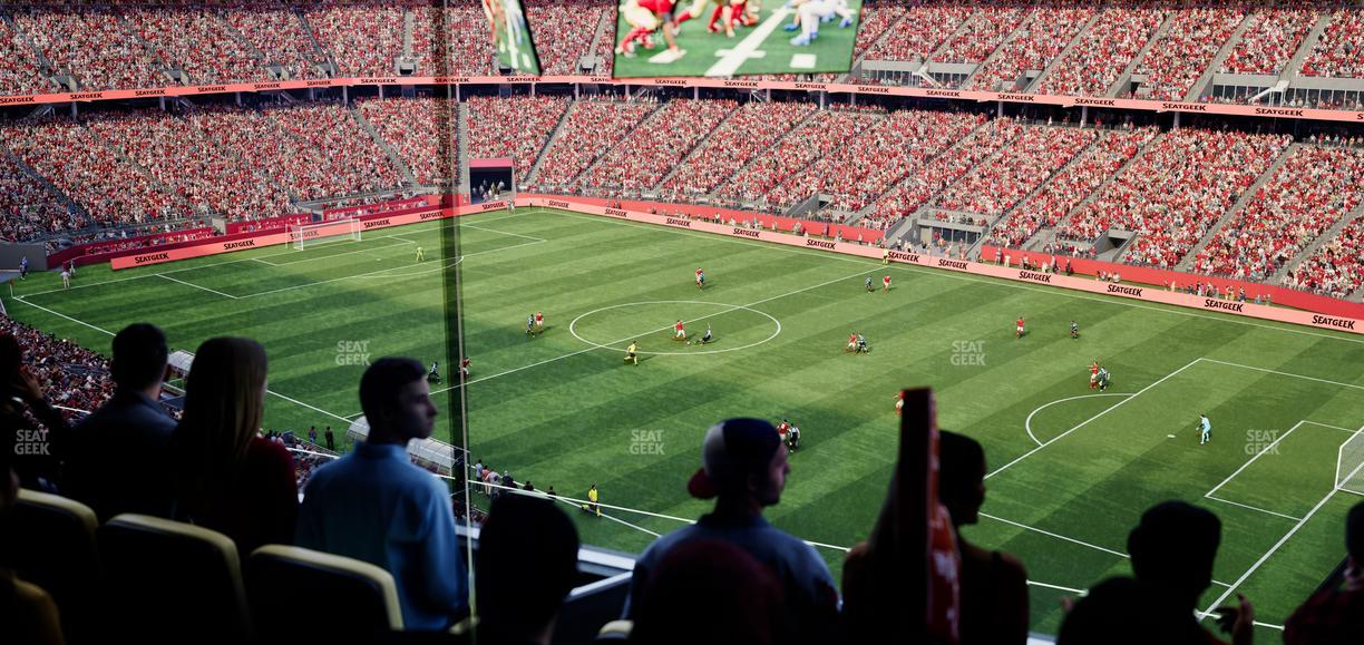 Levi's Stadium - Section Tower Suite 531 Seat View