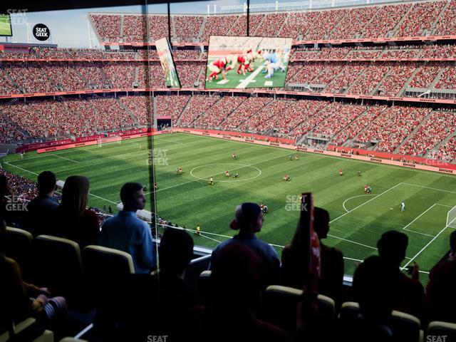 Levi's Stadium - Section Tower Suite 531 Seat View Levi's Stadium - Section Tower Suite 531 Seat View