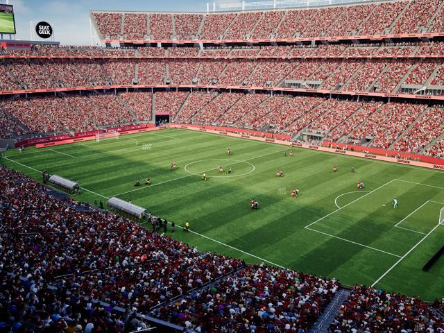 Levi's Stadium - Section Tower Suite 531 Seat View