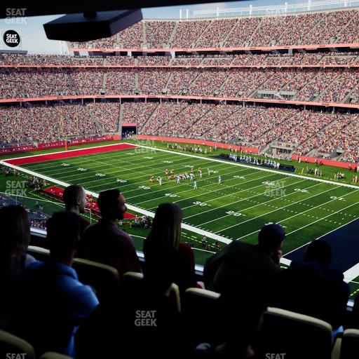 Levi's Stadium - Section Tower Suite 532 Seat View