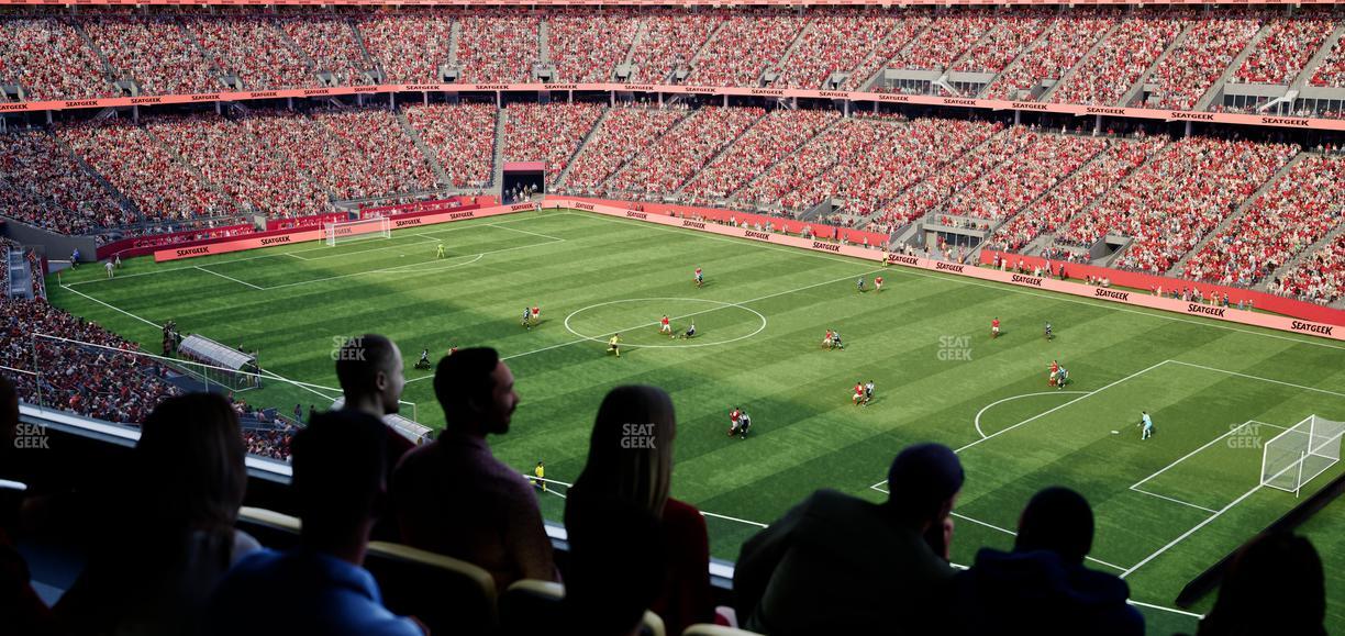 Levi's Stadium - Section Tower Suite 532 Seat View