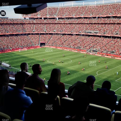 Levi's Stadium - Section Tower Suite 532 Seat View