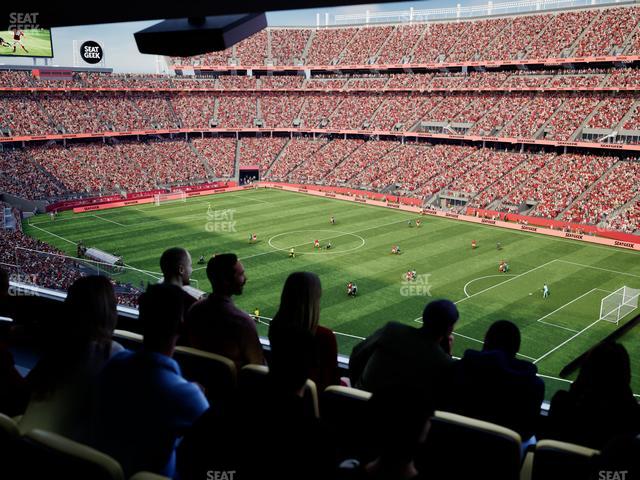 Levi's Stadium - Section Tower Suite 532 Seat View Levi's Stadium - Section Tower Suite 532 Seat View