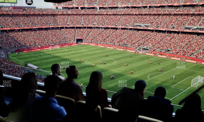 Levi's Stadium - Section Tower Suite 532 Seat View