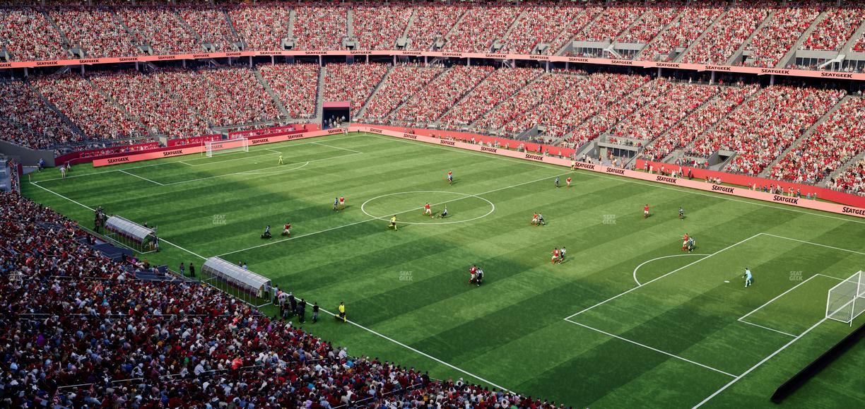 Levi's Stadium - Section Tower Suite 532 Seat View