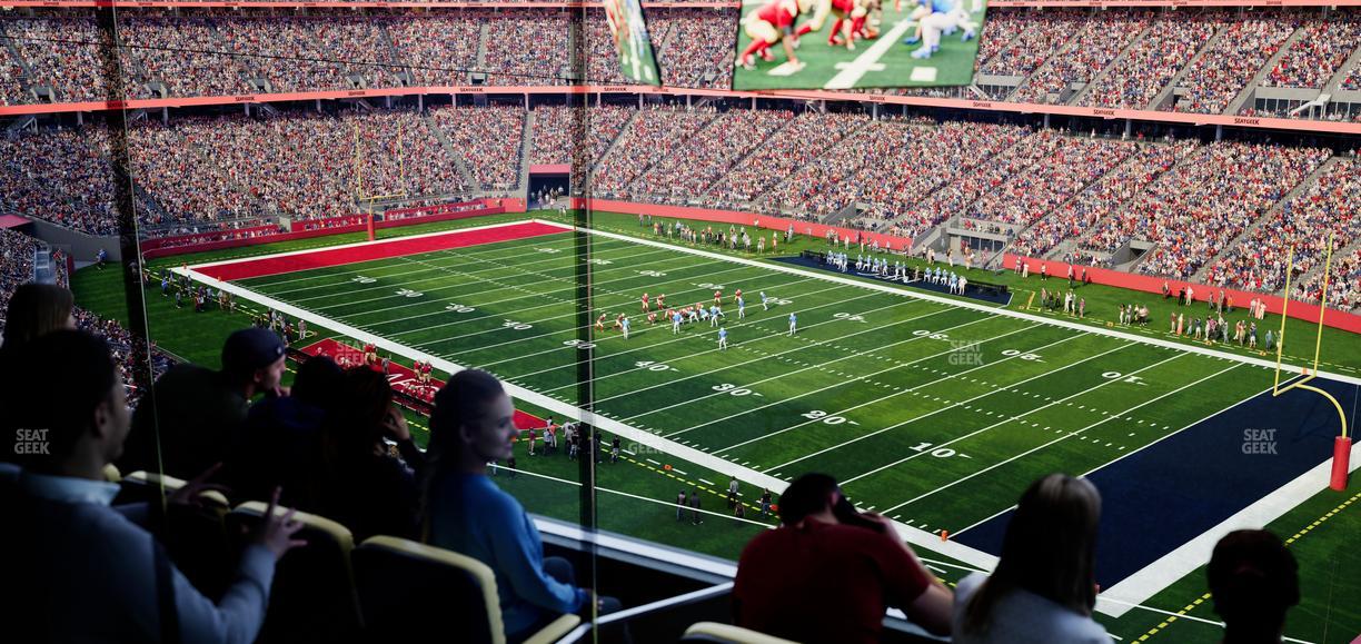 Levi's Stadium - Section Tower Suite 533 Seat View