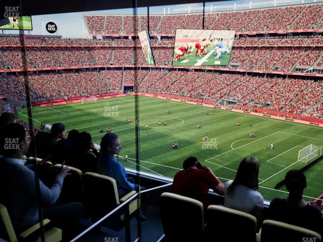 Levi's Stadium - Section Tower Suite 533 Seat View Levi's Stadium - Section Tower Suite 533 Seat View