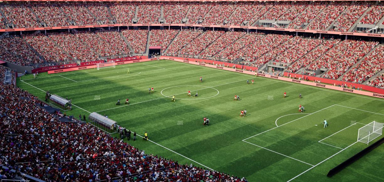 Levi's Stadium - Section Tower Suite 533 Seat View