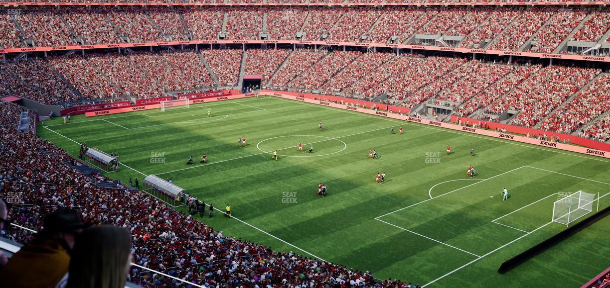 Levi's Stadium - Section Tower Suite 534 Seat View