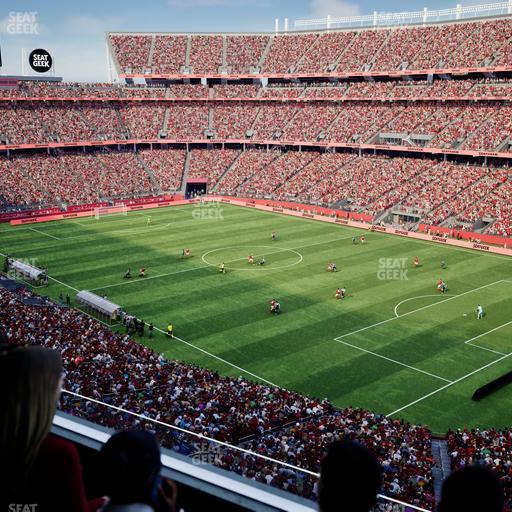 Levi's Stadium - Section Tower Suite 534 Seat View