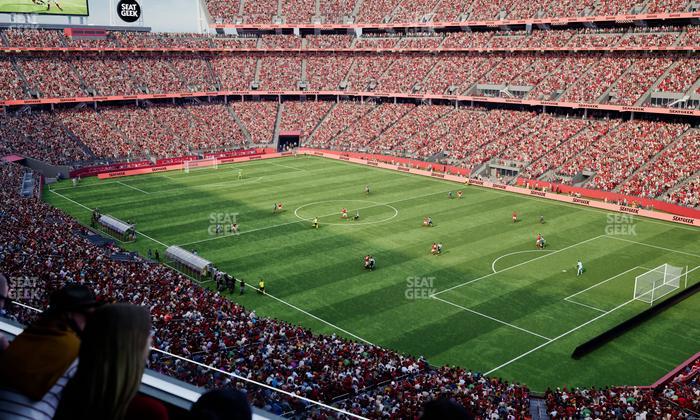 Levi's Stadium - Section Tower Suite 534 Seat View