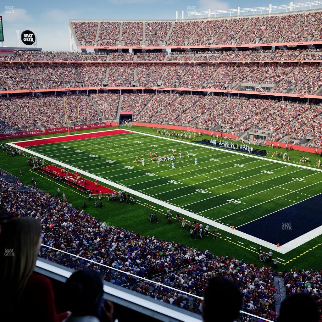 Levi's Stadium - Section Tower Suite 534 Seat View