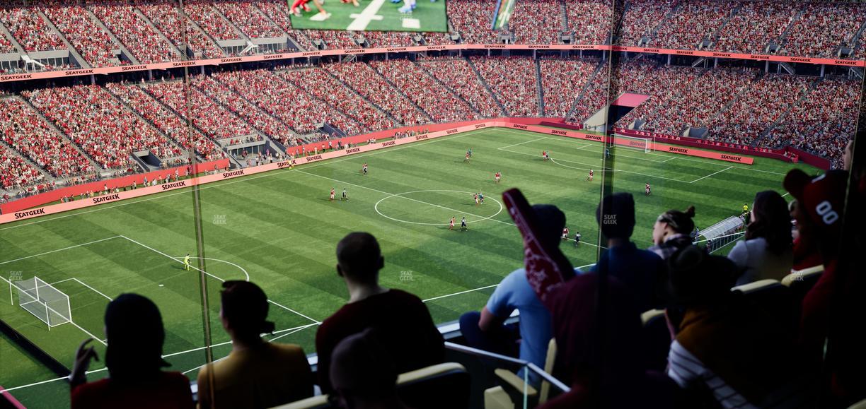 Levi's Stadium - Section Tower Suite 601 Seat View