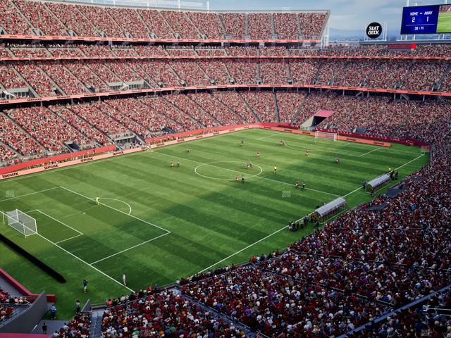 Levi's Stadium - Section Tower Suite 601 Seat View