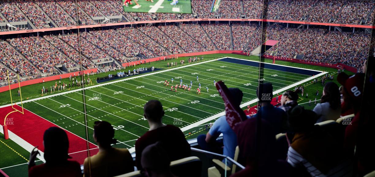 Levi's Stadium - Section Tower Suite 601 Seat View