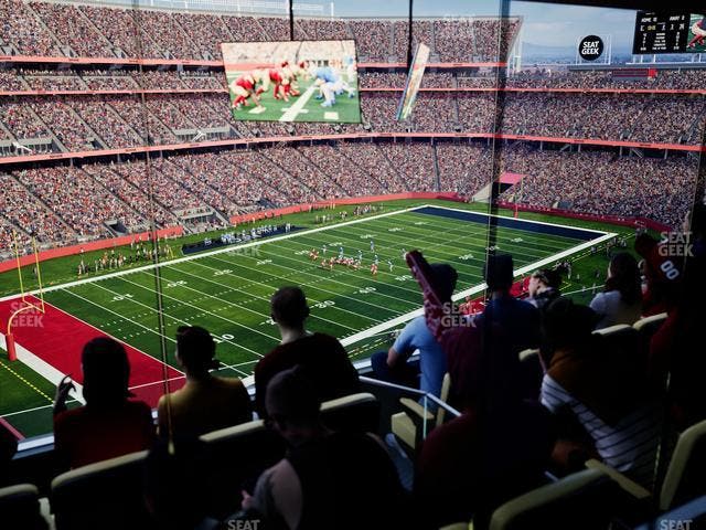 Levi's Stadium - Section Tower Suite 601 Seat View