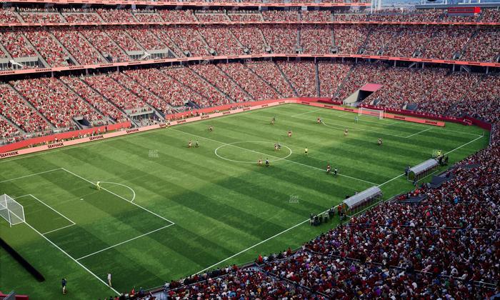 Levi's Stadium - Section Tower Suite 603 Seat View