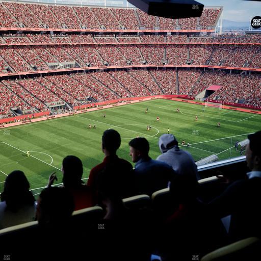 Levi's Stadium - Section Tower Suite 603 Seat View