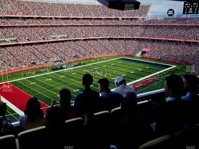 Levi's Stadium - Section Tower Suite 603 Seat View