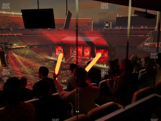 Levi's Stadium - Section Tower Suite 604 Seat View