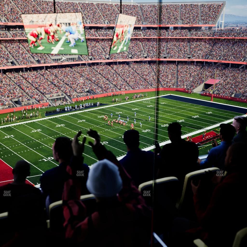 Levi's Stadium - Section Tower Suite 604 Seat View