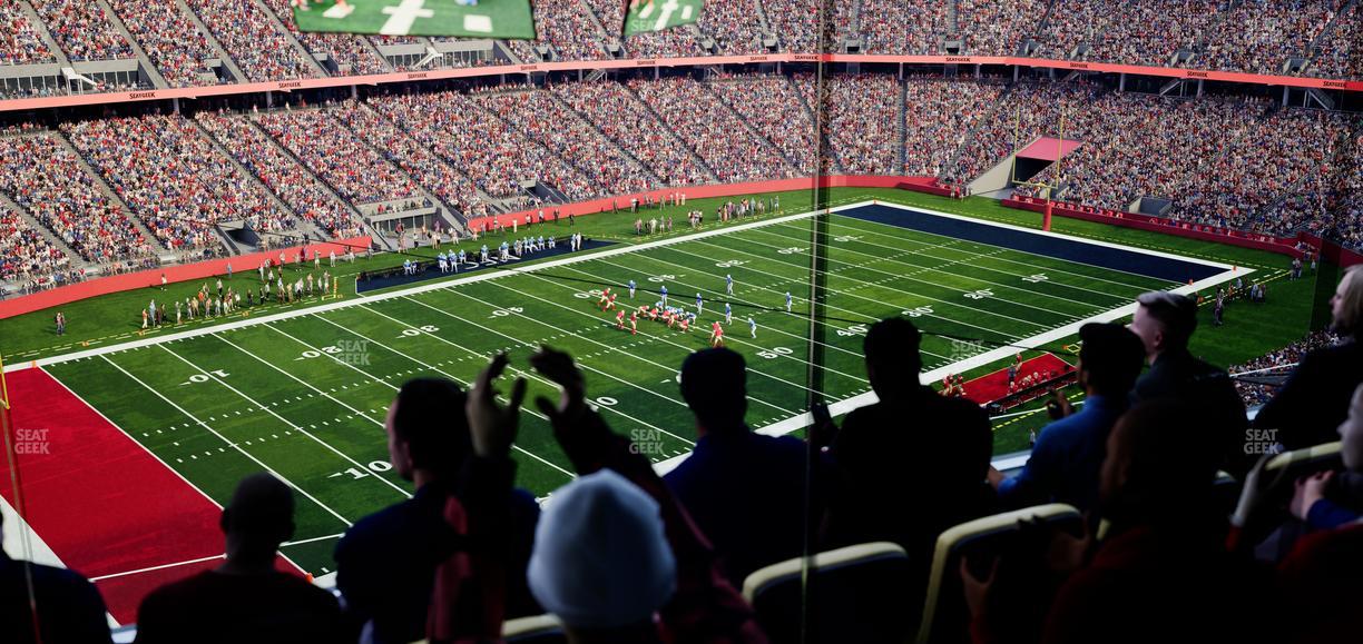 Levi's Stadium - Section Tower Suite 604 Seat View