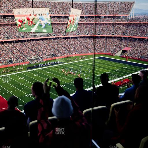Levi's Stadium - Section Tower Suite 604 Seat View