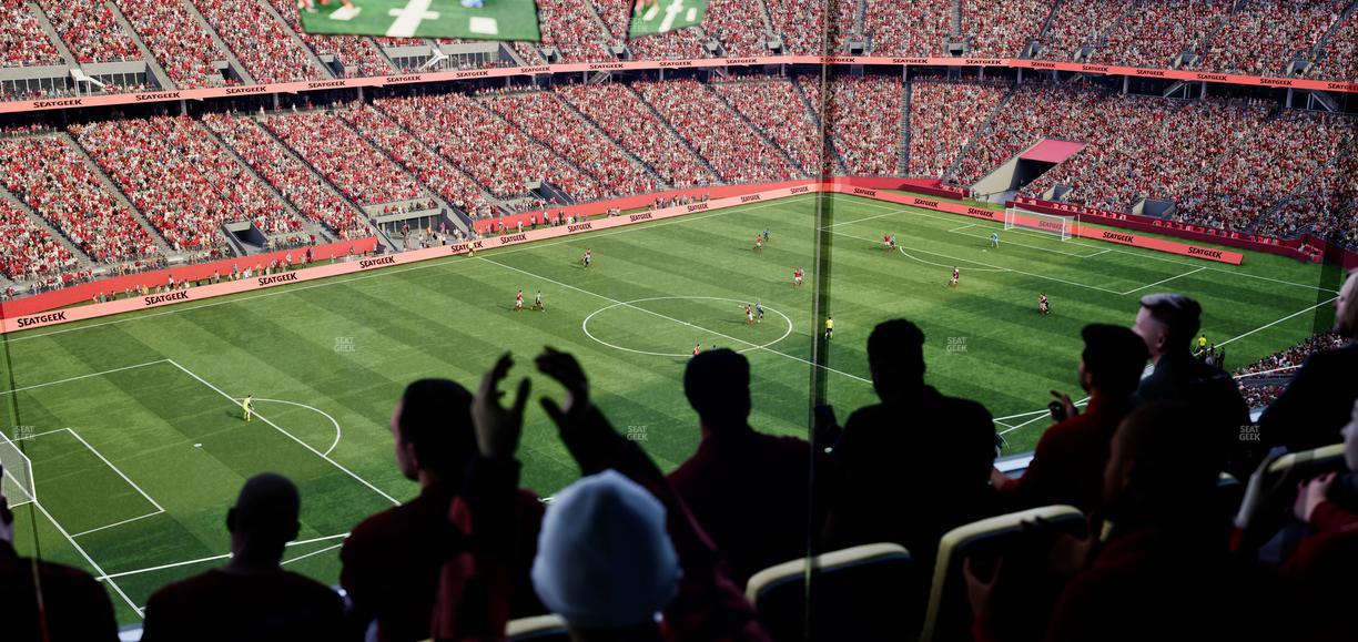 Levi's Stadium - Section Tower Suite 604 Seat View