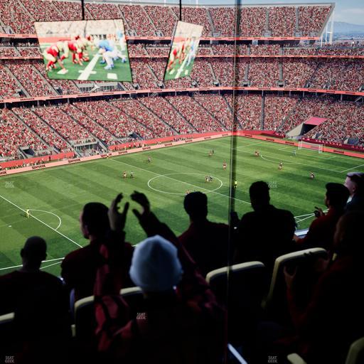 Levi's Stadium - Section Tower Suite 604 Seat View