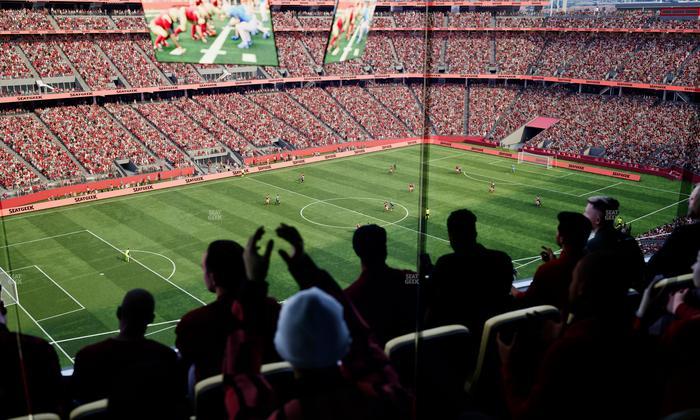 Levi's Stadium - Section Tower Suite 604 Seat View