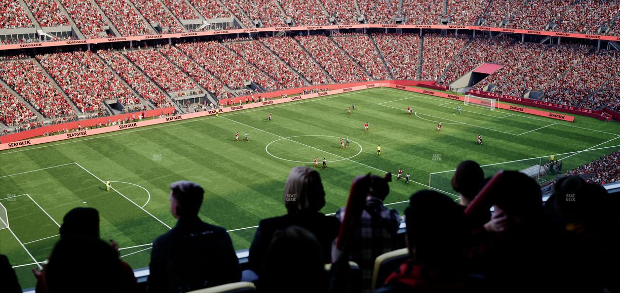 Levi's Stadium - Section Tower Suite 605 Seat View