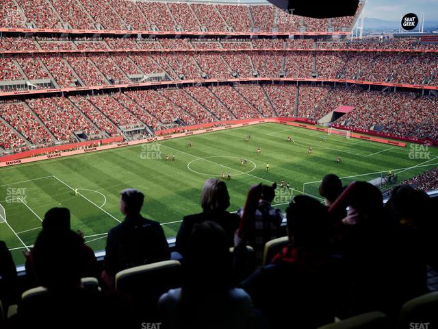 Levi's Stadium - Section Tower Suite 605 Seat View Levi's Stadium - Section Tower Suite 605 Seat View