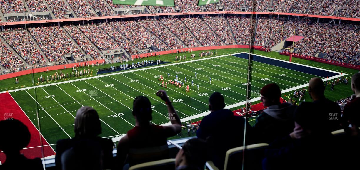 Levi's Stadium - Section Tower Suite 606 Seat View