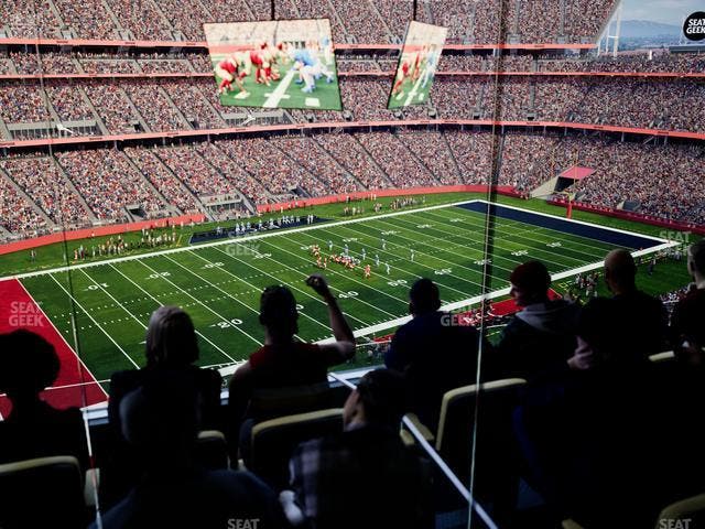 Levi's Stadium - Section Tower Suite 606 Seat View