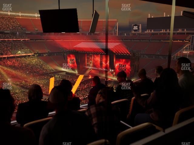 Levi's Stadium - Section Tower Suite 606 Seat View