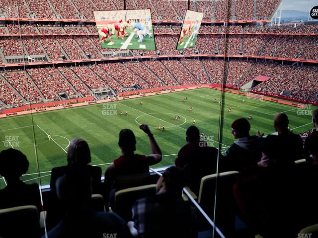 Levi's Stadium - Section Tower Suite 606 Seat View Levi's Stadium - Section Tower Suite 606 Seat View