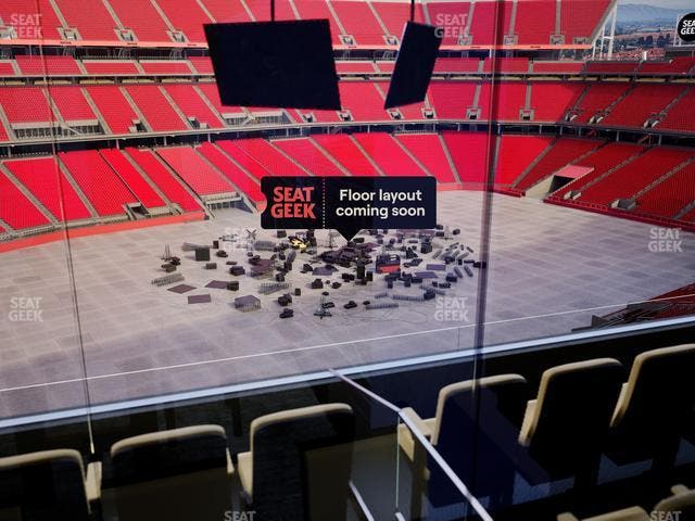 Levi's Stadium - Section Tower Suite 606 Seat View