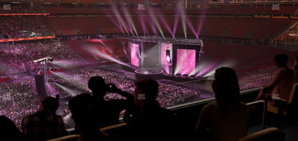 Levi's Stadium - Section Tower Suite 607 Seat View